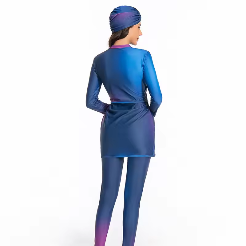 Modest Muslim Women Full Cover Islamic Swimsuit Swimwear Bathing Suits