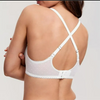 Form-fitting Lace Bra See-through Translucent Mesh Comfortable Breathable Women's Bra with Underwire