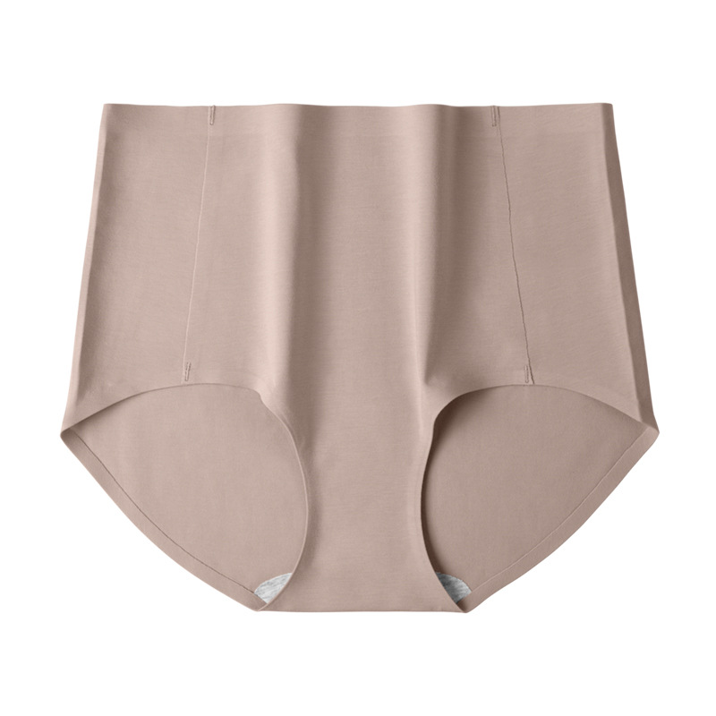 Mid-Waist Version Seamless Panties 80 Count Pure Cotton Breathable Plus Size Traceless Underwear for Women