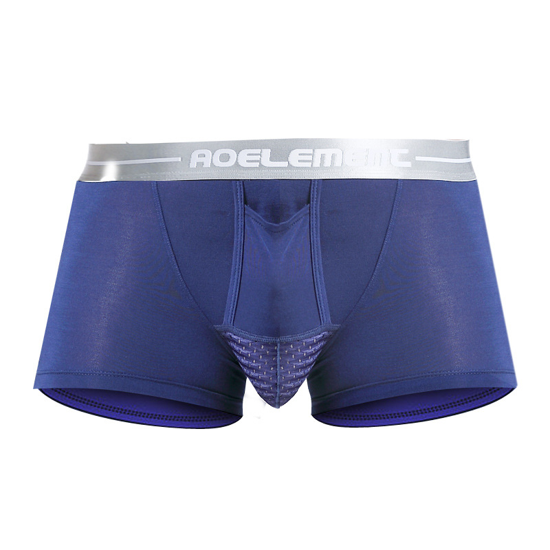 Men'S Thermal Underwear Men Underwear Boxer Briefs U Model Breathable Men'S Underwear
