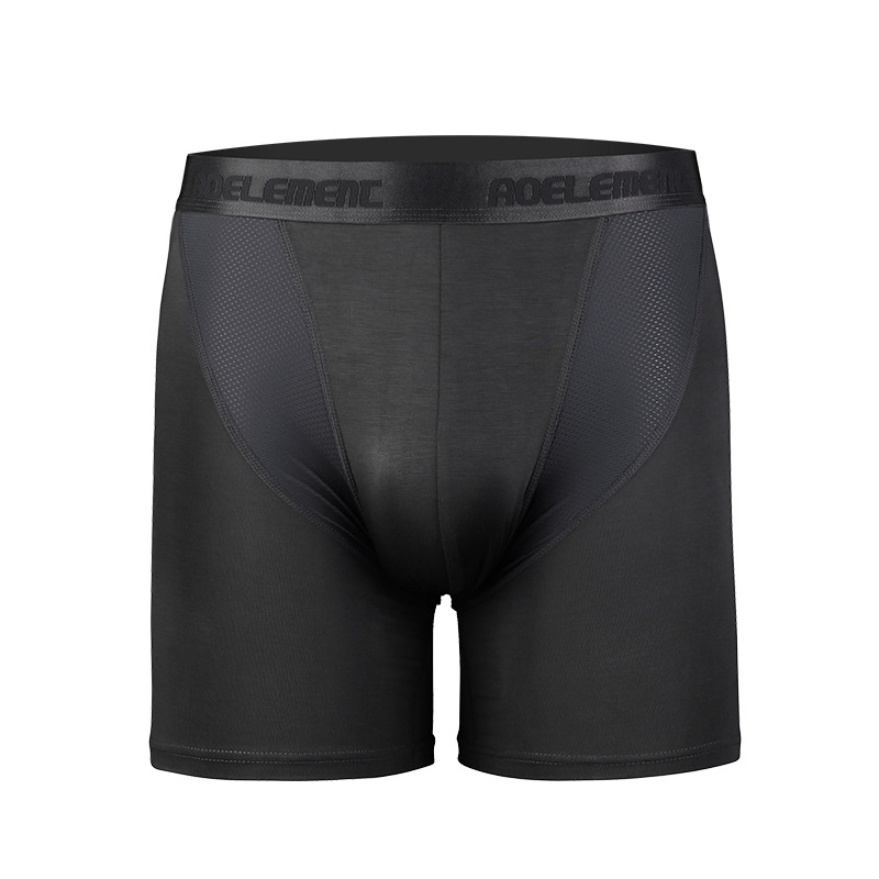 Fitness Running Breathable Modal Mid-waist Men Underwear Boxer Sehe Fashion