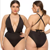 Sexy Swimwear Ladies Monkini Luxury Plus Size Swim One Piece Bikinis for Fat Women